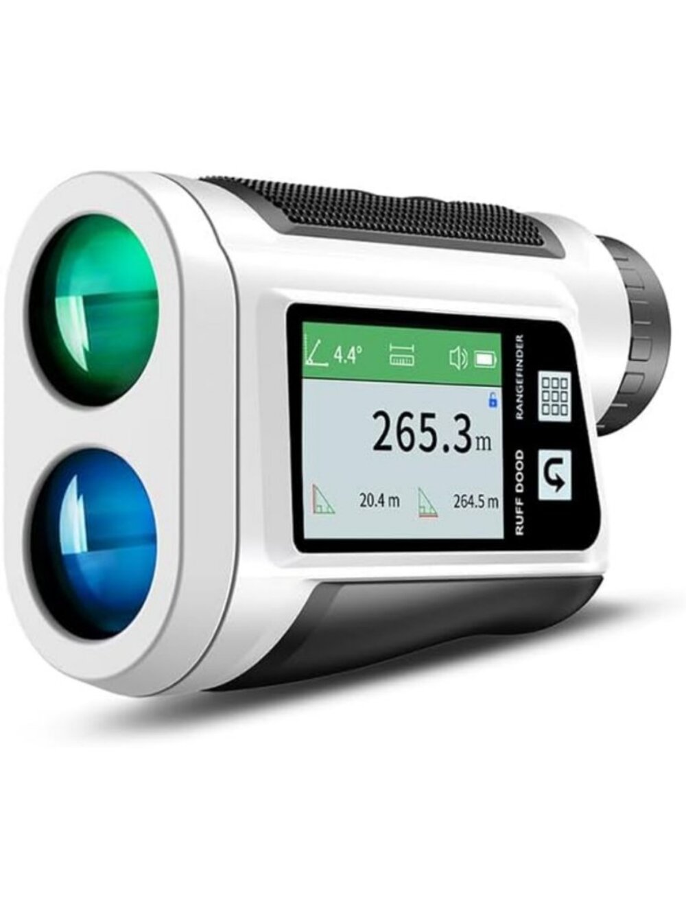Laser Golf Rangefinder with Slope, 1000 Yards Distance, Voice Caddie Feature